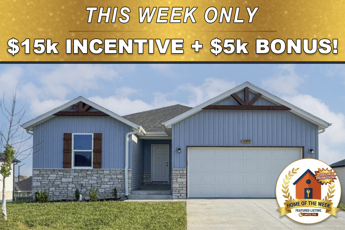 Home Of The Week 1183 E Habersham 1 Flintrock Homebuilder Home Builder Springfield Mo 8.24.2026