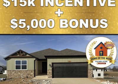 Home Of The Week 510 Columbine Flintrock Homebuilder Home Builder Springfield MO 1.26.25