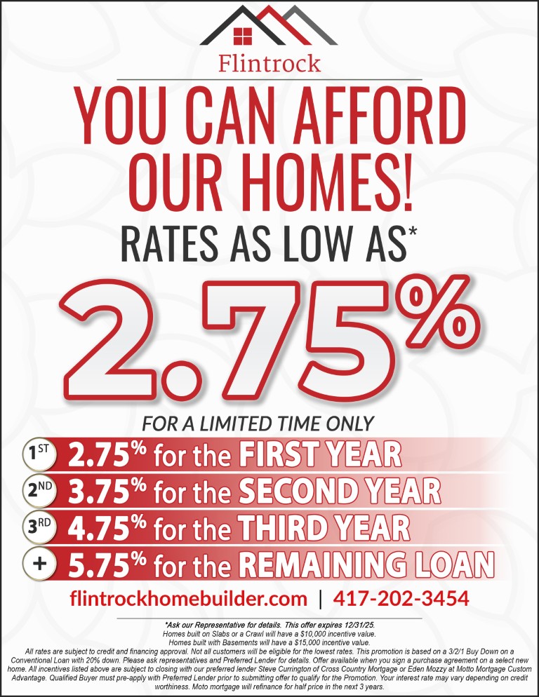 Incentive Pleasant Hill 321 Buydown Flintrock 2025