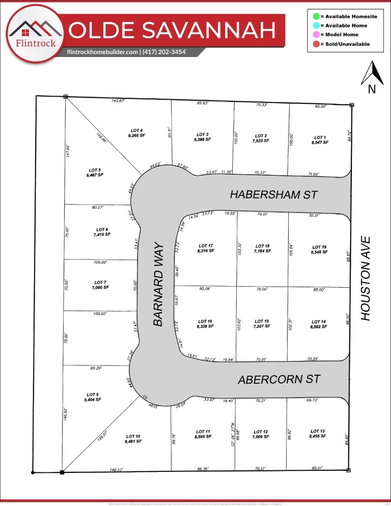Olde Savannah Marketing Plat V25