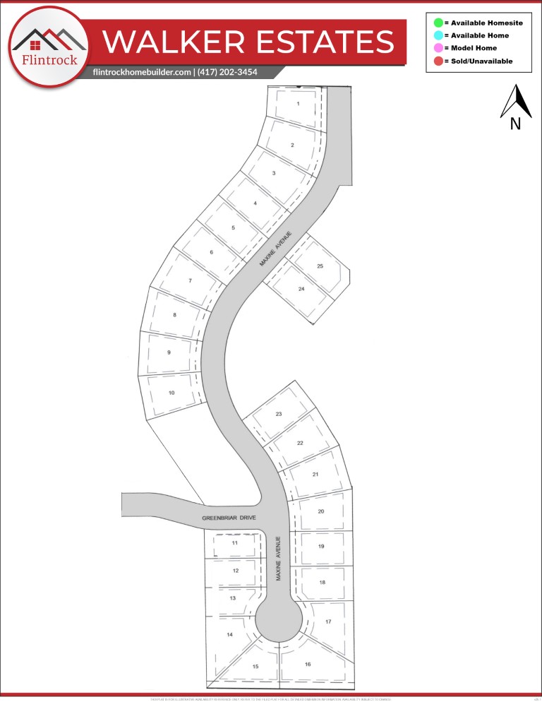 Walker Estates Marketing Plat V25